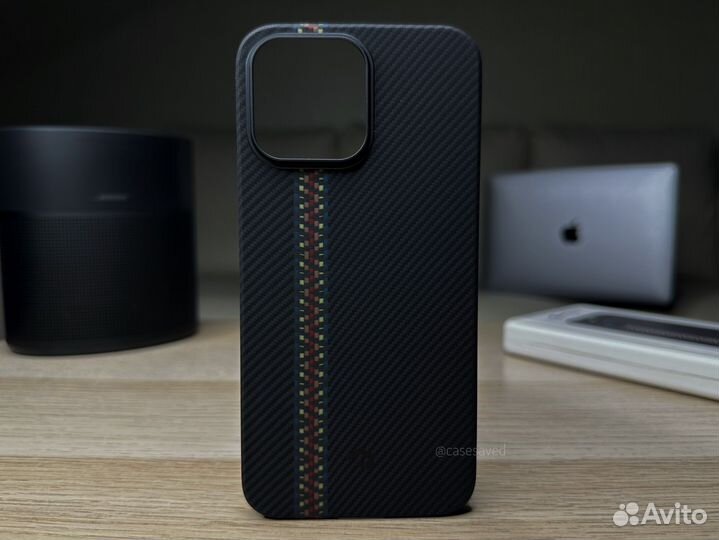 iPhone 14 Pro Max. Pitaka MagEZ Case 3 Rapsody