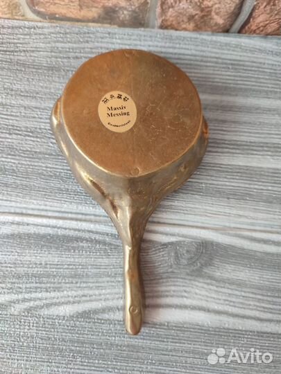 Пепельница винтаж латунь литье