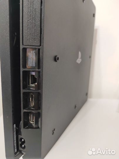 PS4 Slim 1TB, 2 геймпада+диск. Магазин