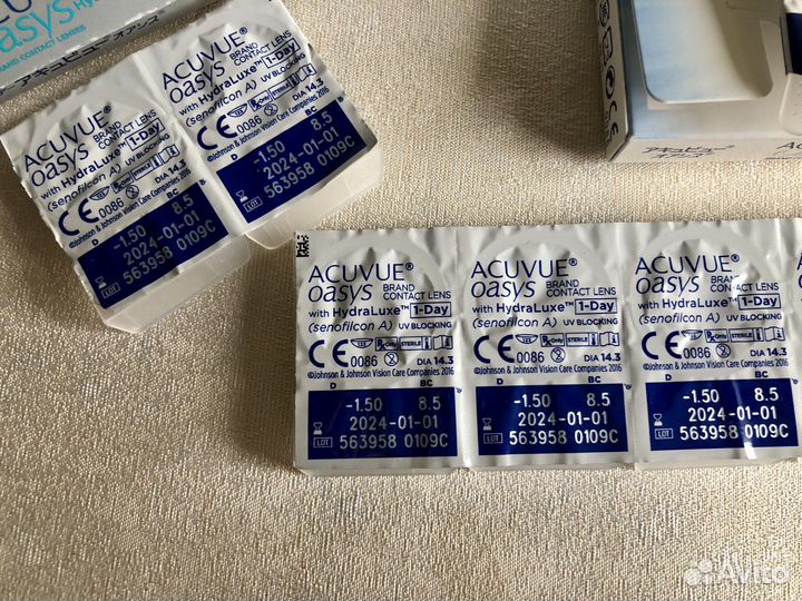 Контактные линзы -1,5