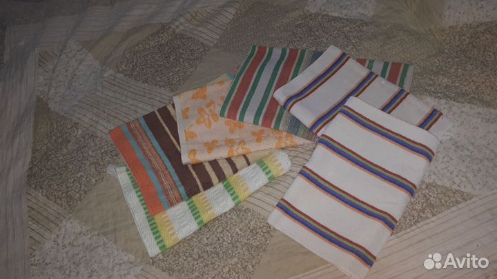 Махровые полотенца СССР бу,пакетом