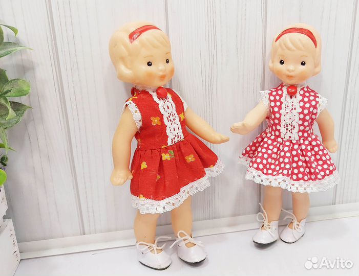 Кукла СССР Дина с ободком Аским рельефка