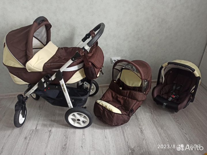 Детские коляски 3 в 1 бу