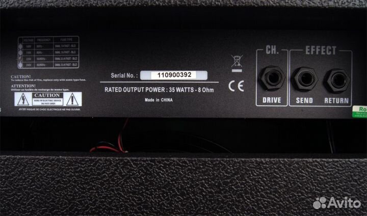 Комбик гитарный 35Вт ревербрация leem