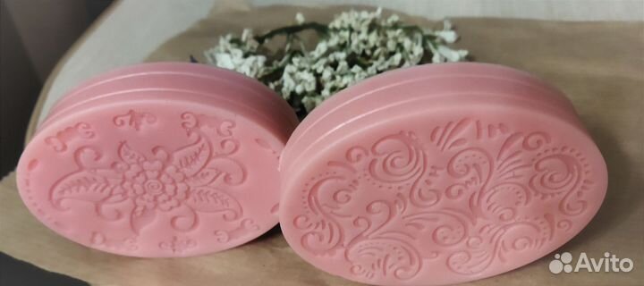 2 мыла ручной работы 