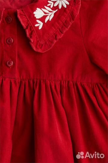 Вельветовое платье H&M. 92