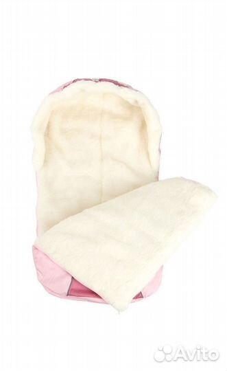 Меховой конверт в коляску