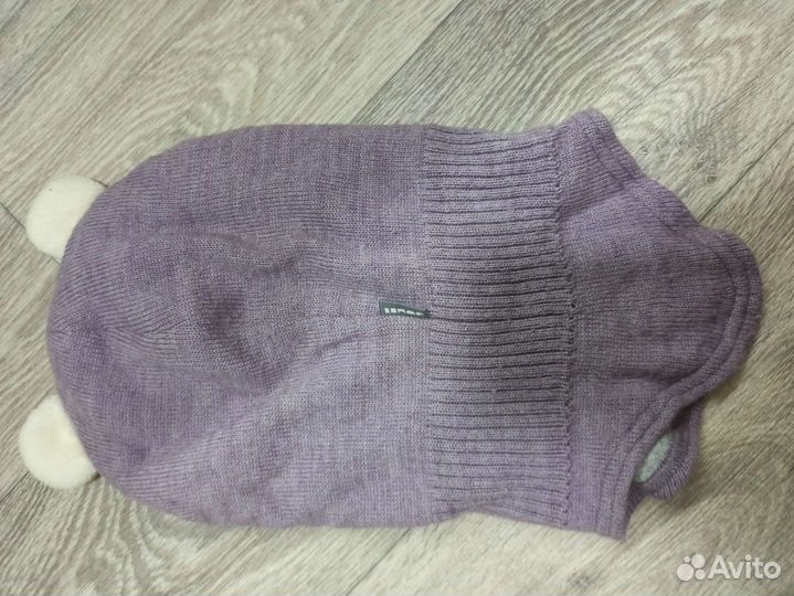 Шапка шлем Jumbi 50-52 для девочки весна осень