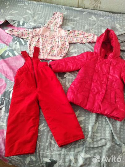 Вещи пакетом на девочку 0-2 года