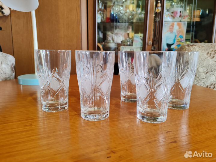 Хрустальные стаканы СССР