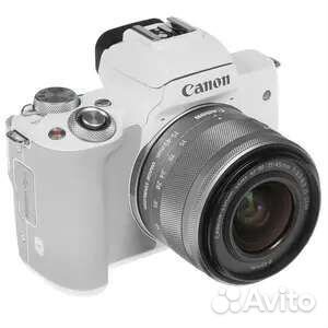 Canon EOS M50 Mark II Kit 15-45mm IS STM белая