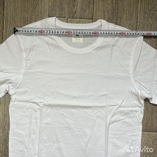 Футболка Lacoste Essentials Crewneck T-Shirt White