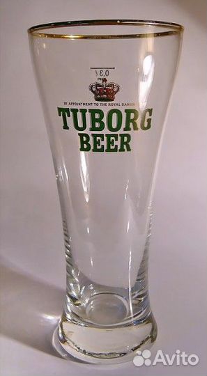 Бокалы Tuborg Туборг пивные 0.5 новые