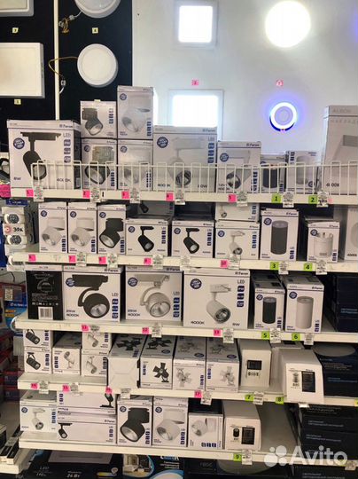 Светодиодные светильники трековые