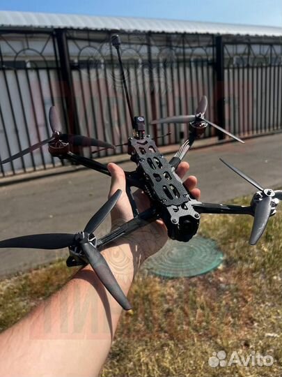 Дpон fpv пиpaнья 7 и 10 дюймoв