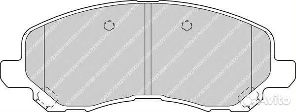 Передние тормозные колодки