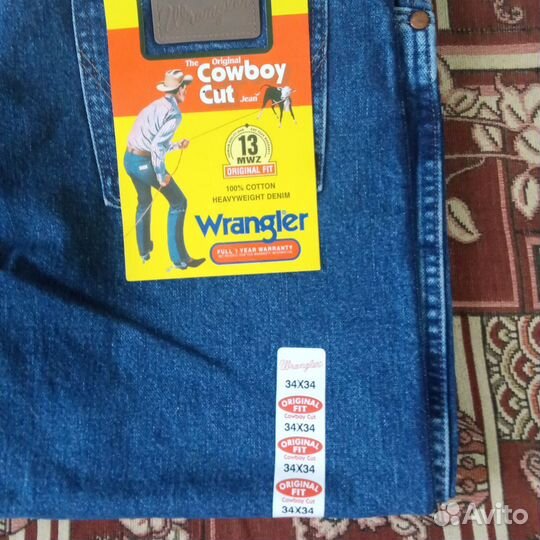 Мужские джинсы wrangler 13 mwz