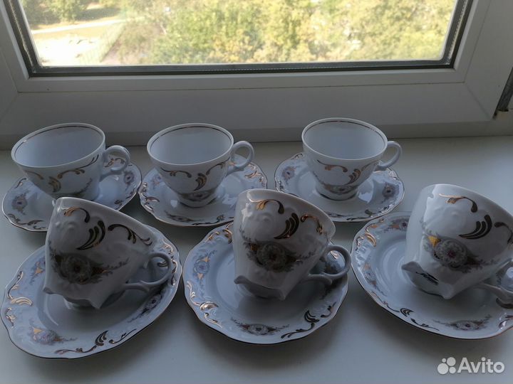 Сервиз чайный Польша Menuet новый