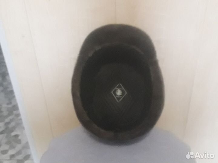 Мужская шапка из нерпы