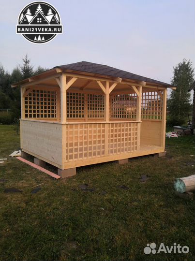 Беседка 3х4
