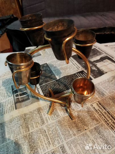 Мельхиоровый набор