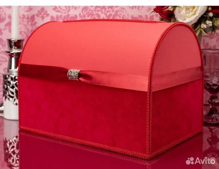 Свадебная коробка для денег