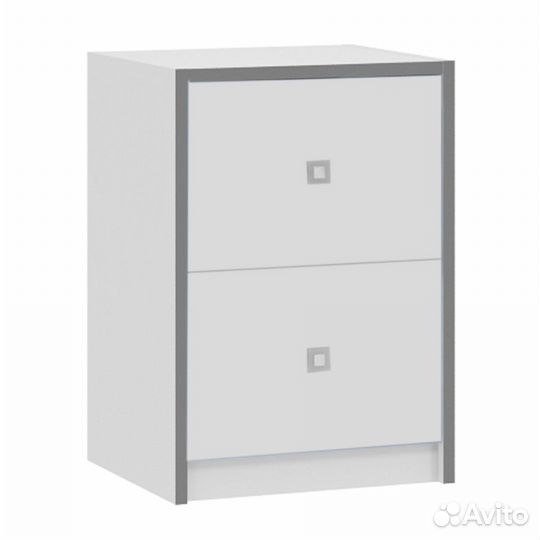 Тумба 24.3 Дельта-Сильвер голубой