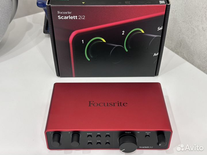 Новый Focusrite Scarlett 2i2 Gen4