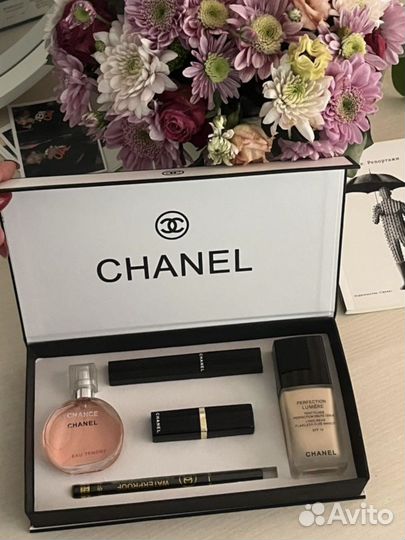 Подарочные наборы Chanel 5в1 (новые)
