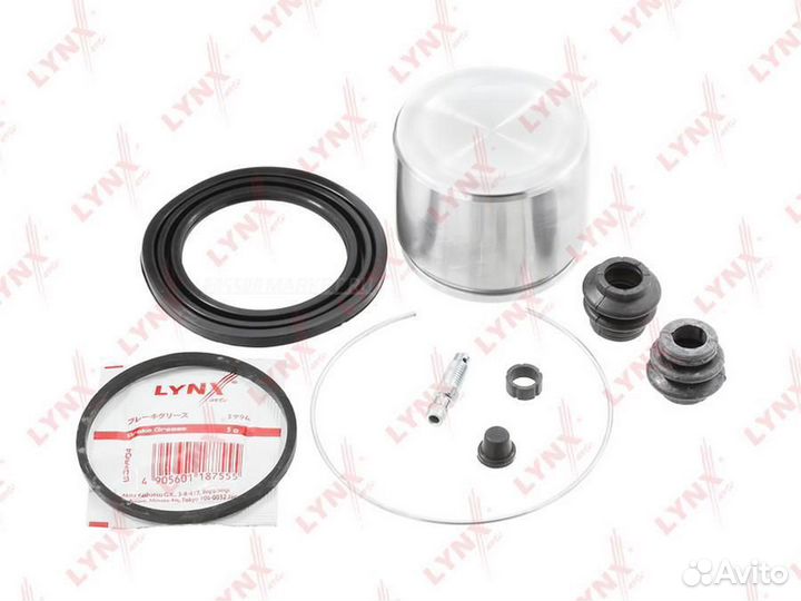 Lynxauto BC-6480 Ремкомплект тормозного суппорта с поршнем перед
