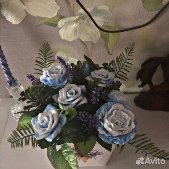 Букет из мыла