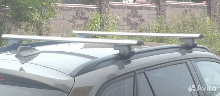 Багажник на крышу Бмв Х1 Bmw X1 на инт рейлинги