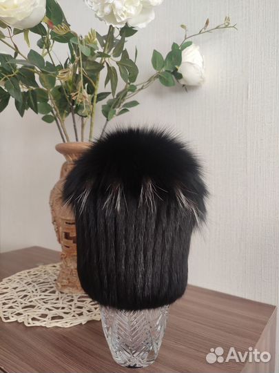 Шапка зимняя меховая женская