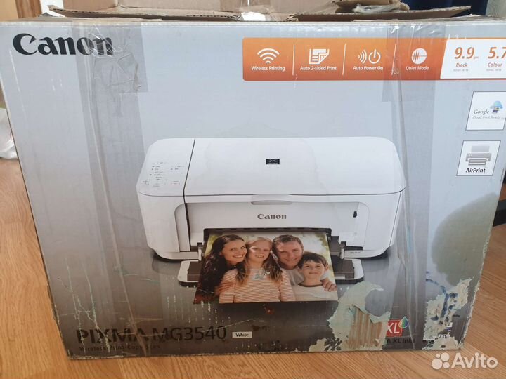 Принтер струйный canon Pixma MG3540