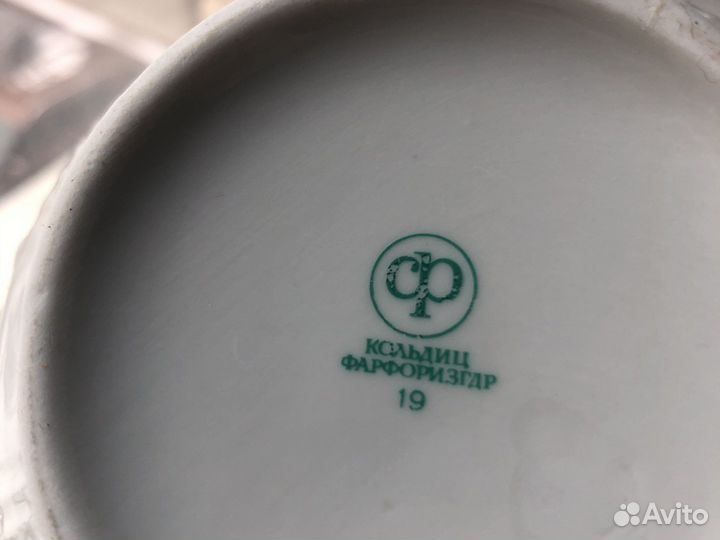 Чайный и коф. Сервизы гдр отдельные предметы