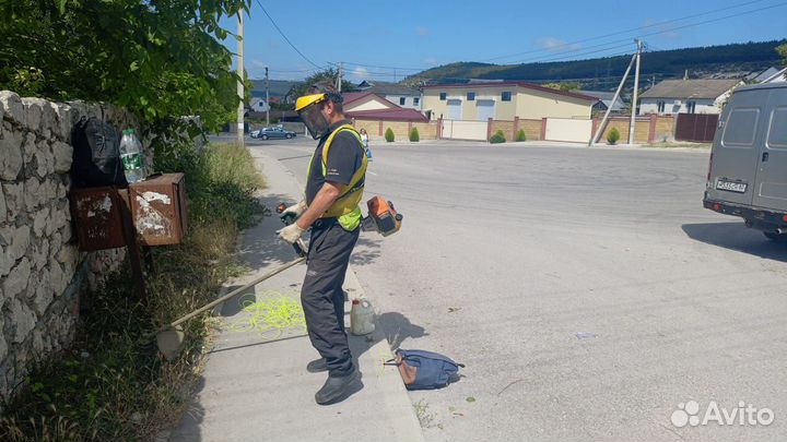 Разнорабочие на озеленение