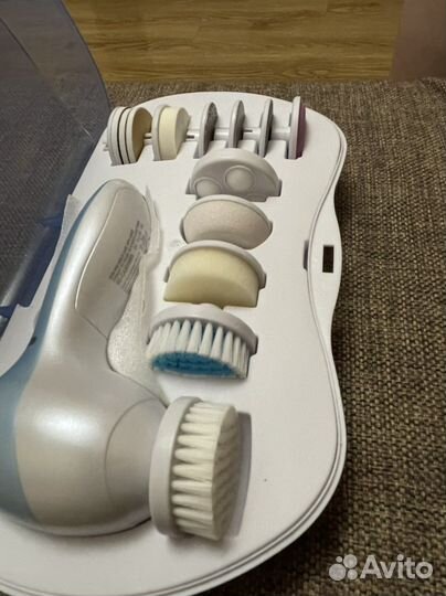 Щетка для умывания/массажа с насадками