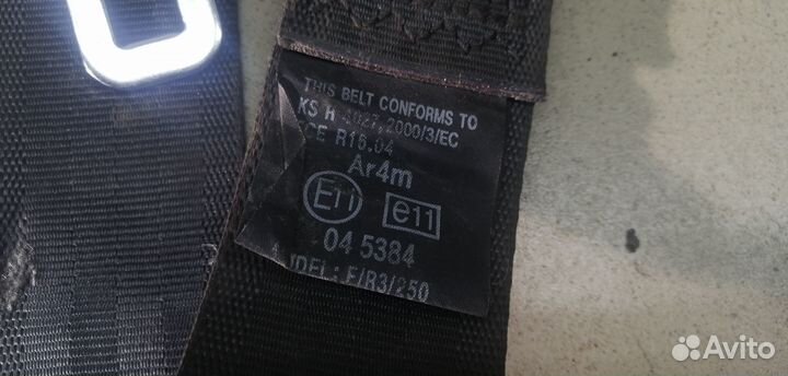 Ремень безопасности Santa Fe (CM) 2006-2012