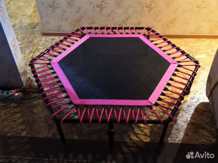 Батут для фитнеса с ручкой