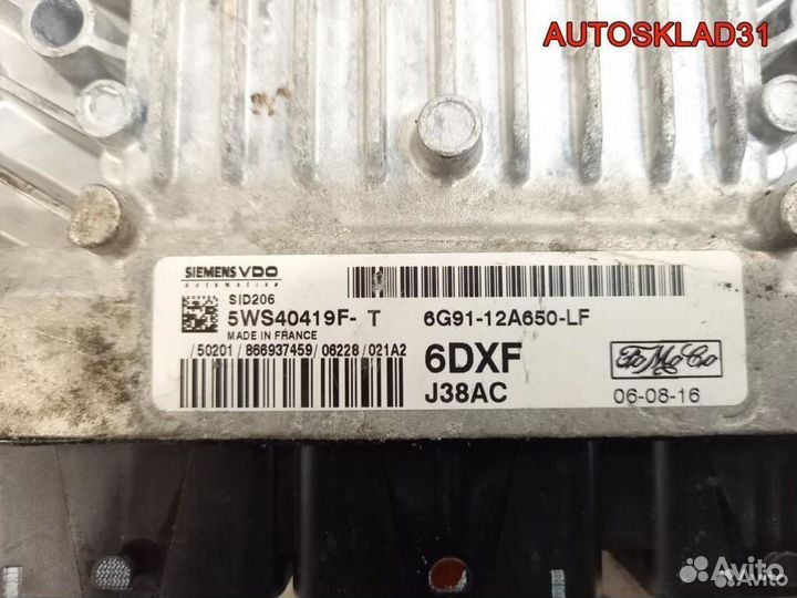 Блок эбу Ford Galaxy 1.8 qywa 6g9112a650lf