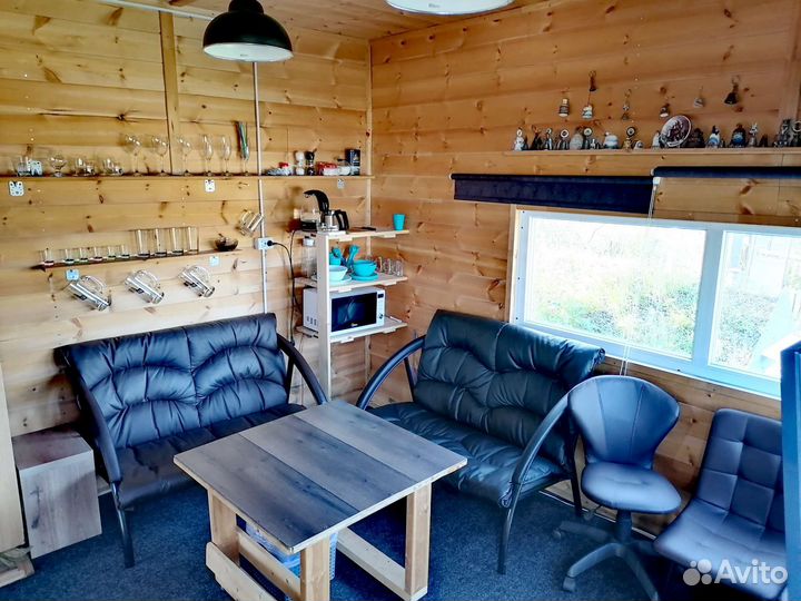 Баня на дровах, бассейн, беседка 