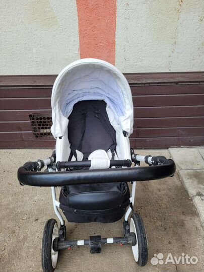 Коляска 2 в 1 эко кожа