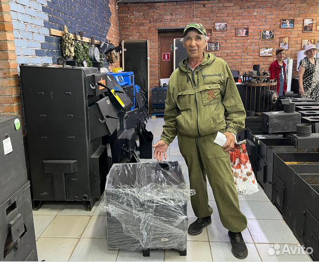 Твердотопливный котел