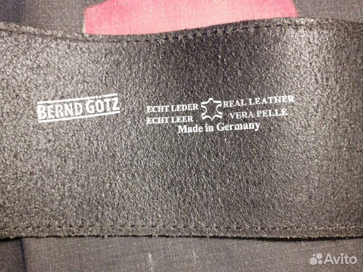 Ремень bernd gotz, германия, на 90см