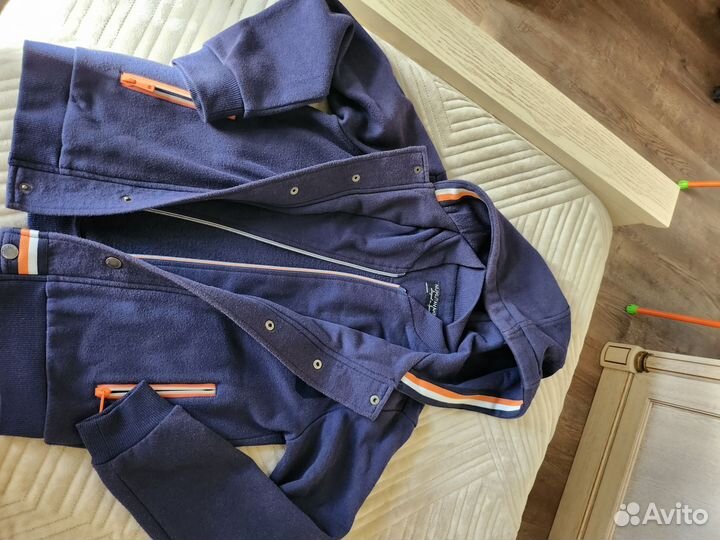 Куртка кардиган для мальчика в школу