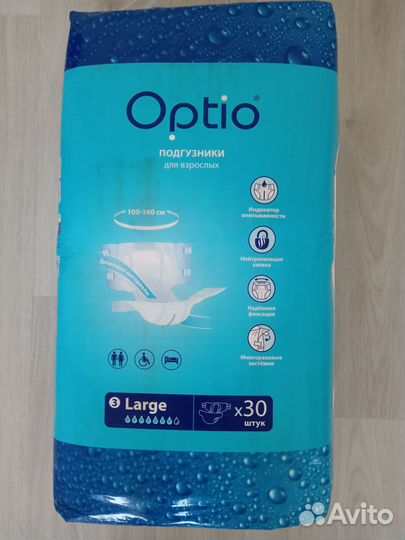 Подгузник для взрослых Optio №3