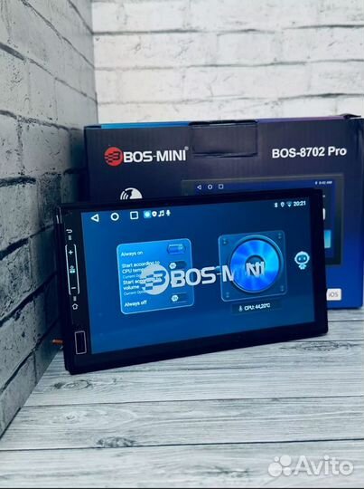 Автомагнитола 7 дюймов 2din android bos mini