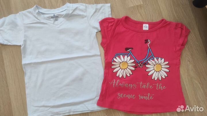 Вещи пакетом для девочки 110-116