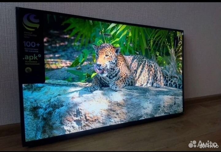 Телевизор 4K Ultra HD Sber 50 дюймов 127см