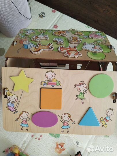 Бизиборд домик